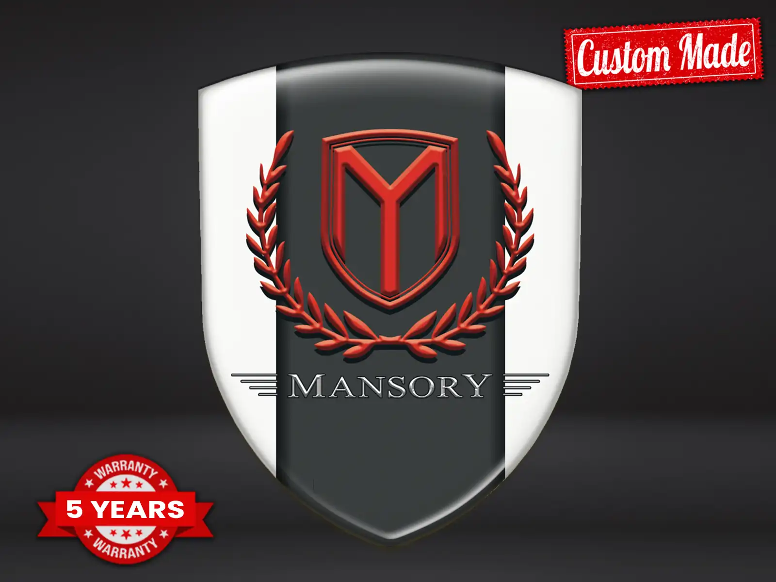 Mansory Fensteraufkleber Stilvoll Premium Professionell